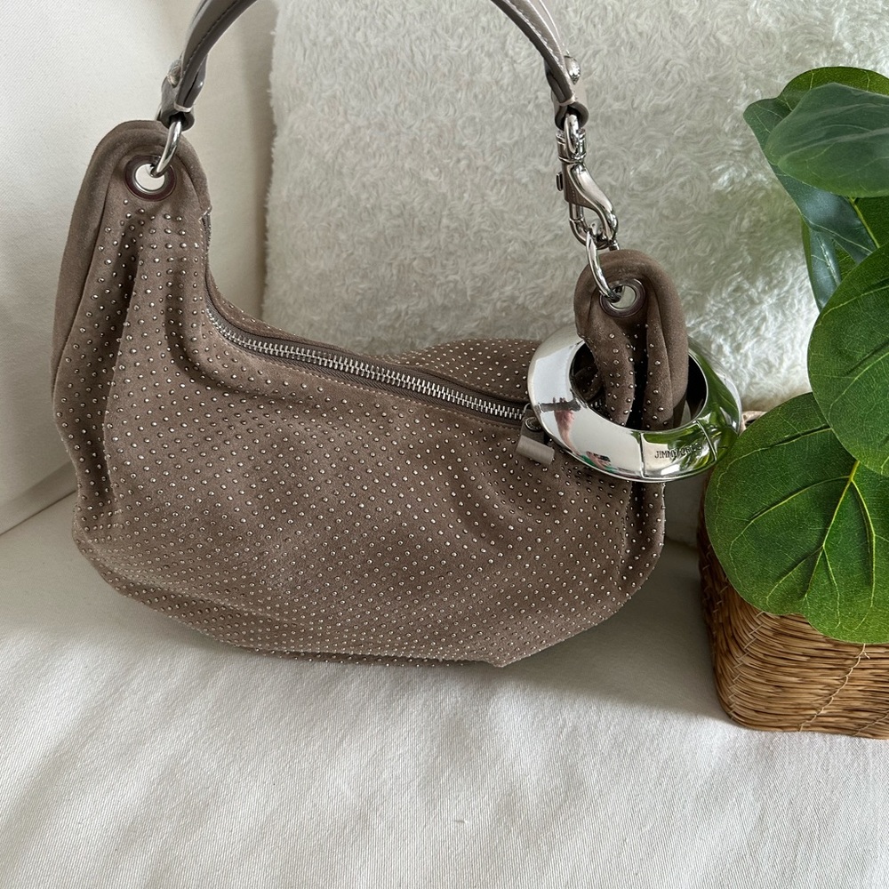 Jimmy Choo Sky Studded Hobo